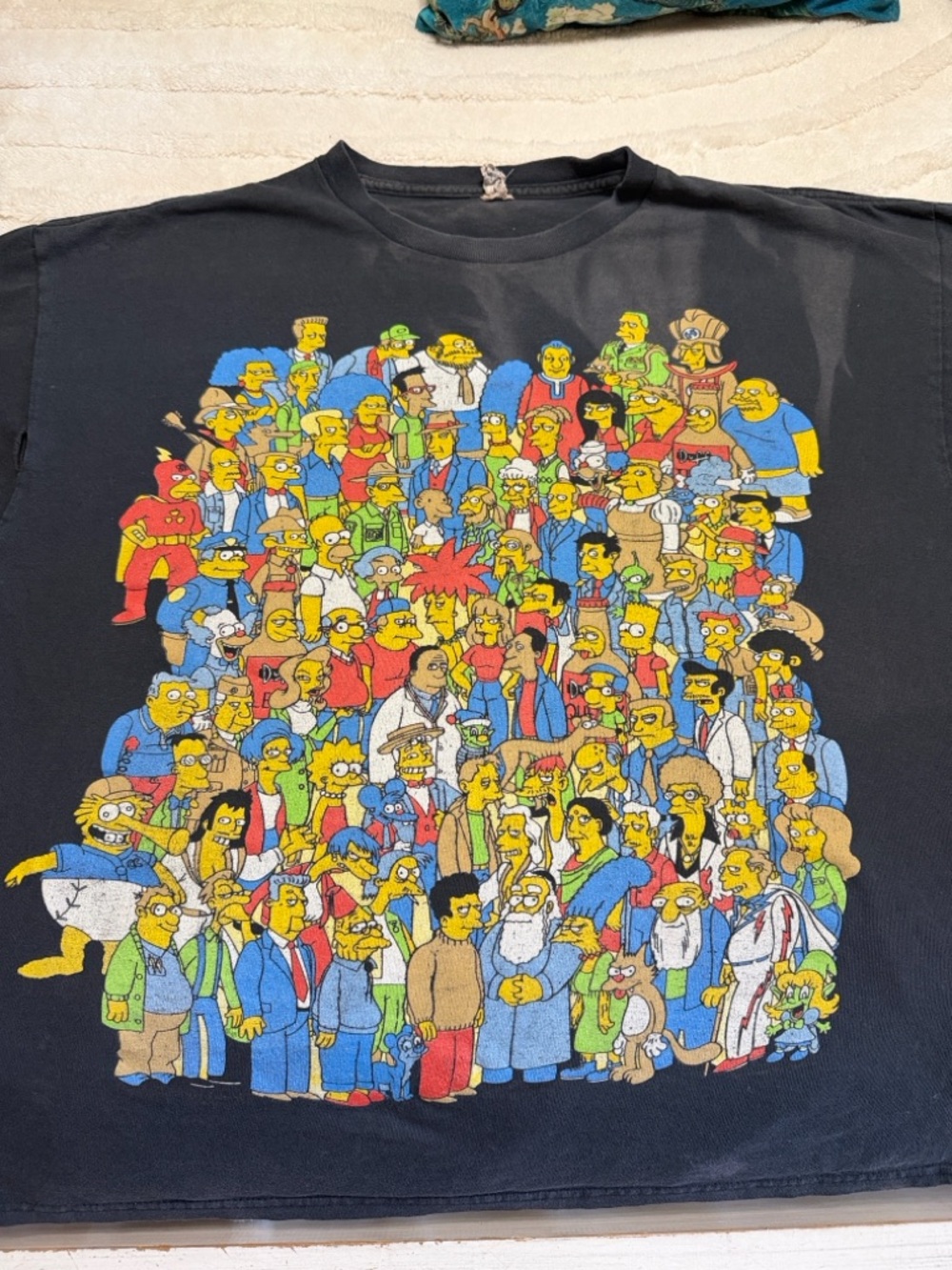 Vintage 90s  Simpson Distressed Graphic Tee